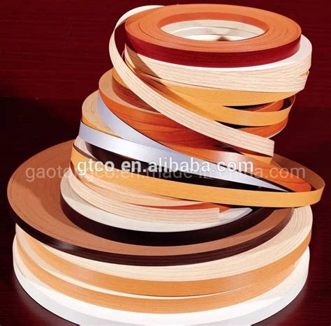 Customized Color Pvc Abs Acrylic Edge Banding Furniture Fittings And