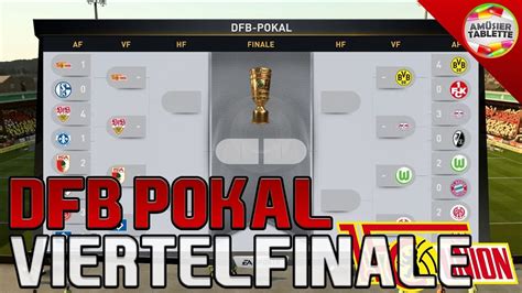 DFB POKAL VIERTELFINALE Fifa 18 Karriere S02E24 German Deutsch