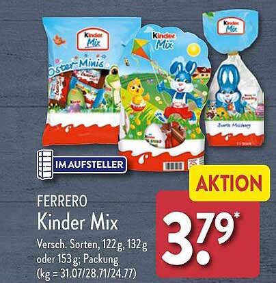 Ferrero Kinder Mix Angebot Bei ALDI Nord 1Prospekte De