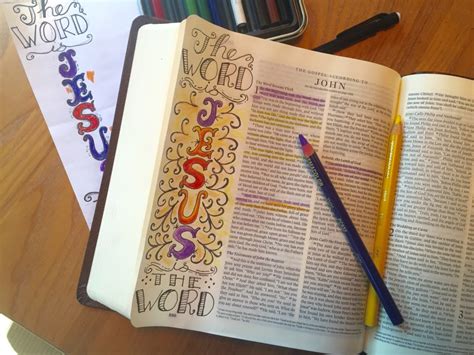 My First Bible Art Journaling Page Joditt Designs