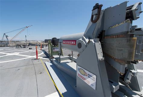 Dvids Images Us Navy Unveils Electromagnetic Railgun Prototypes