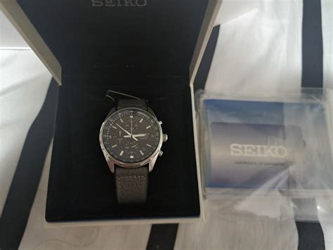 Seiko Analogue Quartz Cal 8t67 1 5 Chronograph Men S Fashion Watches