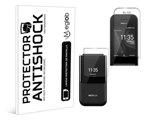 Protector Mica Pantalla Para Nokia 2720 V Flip Cuotas sin interés