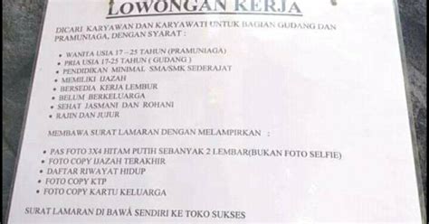 Contoh Surat Lamaran Pekerjaan Di Toko Sepatu Delinewstv