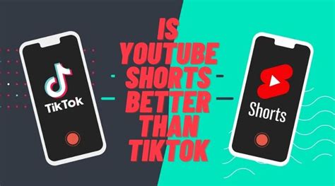 Is Youtube Shorts Better Than Tiktok Which One Is Better Ricky Spears