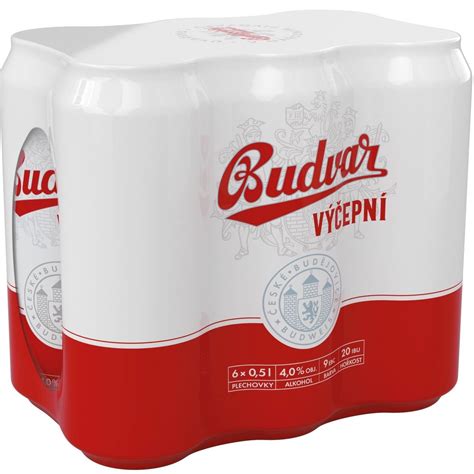 Budvar 33 Světlý Ležák 6×0 5 L Plech V Akci Akcniceny Cz