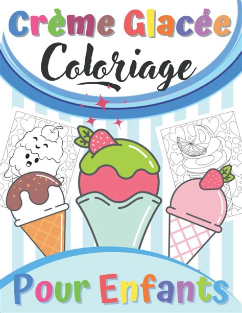 Buy Crème Glacée Livre De Coloriage Pour Enfants Cahier De Coloriages