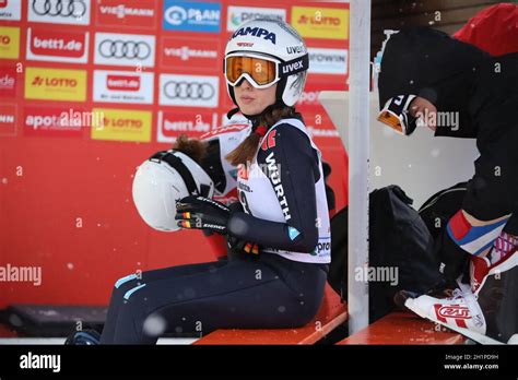 Juliane Seyfarth Wsc Ruhla Beim Fis Weltcup Skispringen Frauen