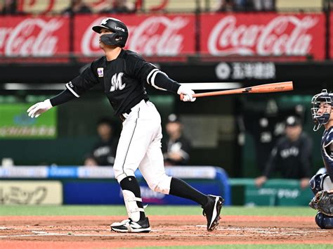 【ロッテ】中村奨吾プロ通算200二塁打「積み重ねてその数字になりました」西武戦7連勝導く プロ野球写真ニュース 日刊スポーツ