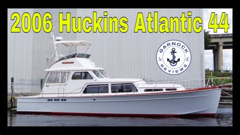 Sold 445000 2006 Huckins Atlantic 44 For Sale Youtube