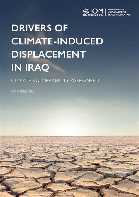 Iraq Drivers Of Climate Induced Displacement Climate Vulnerability