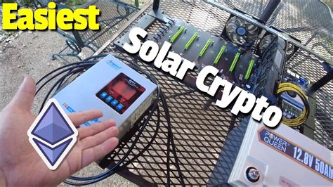 Easiest Most Efficient Solar Crypto Mining Youtube