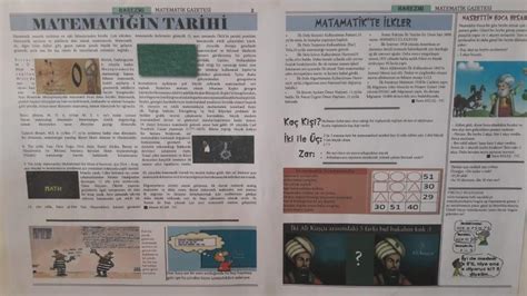 MATEMATİK GAZETEMİZ HAREZMİ MEHMET ALİ ATİKER İMAM HATİP ORTAOKULU