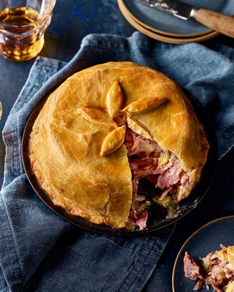 Smoked Ham Leek And Mustard Pie Delicious Magazine