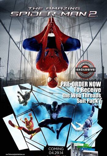 Buy The Amazing Spider Man 2 Web Threads Suit Bundle DLC PC Steam