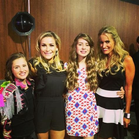 Photo Of Natalya With The Ultimate Warrior's Family Backstage ...