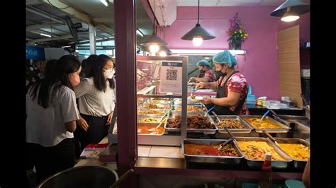 K Cheap Food Court Destination On Lunchtime At Sukta Market Asok