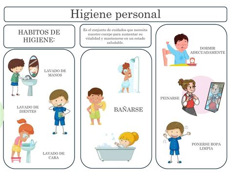 Triptico Higiene Personal Para Ni Os Pptx