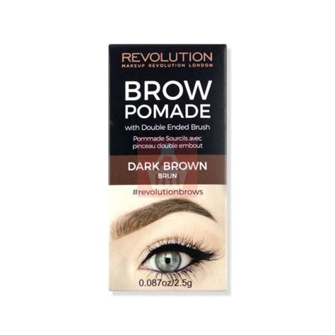 Makeup Revolution Brow Pomade Dark Brown