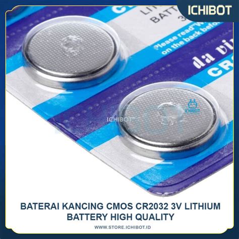 Baterai Kancing Cmos Cr V Lithium Battery High Quality Ichibot Store