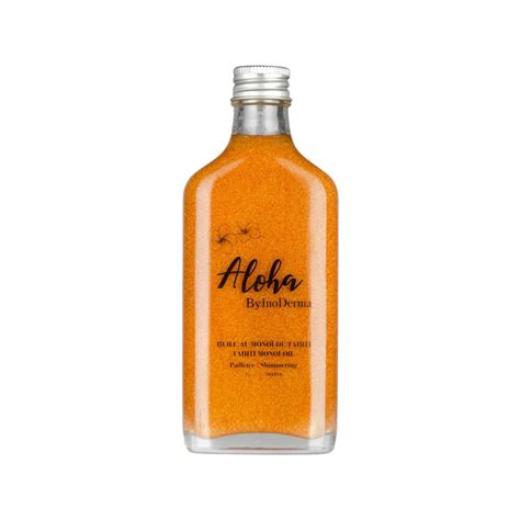 ALOHA By Inoderma Huile Au Monoi De Tahiti Pailletee Gold 100ml