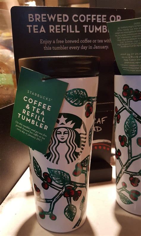 The January 2017 Starbucks Refill Tumbler is Back. - StarbucksMelody.com