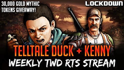 Telltale Duck Kenny Reunited Weekly TWD RTS Stream The Walking