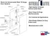 Steel Lite 36 In X 80 In 3068 Metal Door And Frame Right Hand