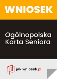 Ogólnopolska Karta Seniora Wrocław wniosek 2025 jakiwniosek pl