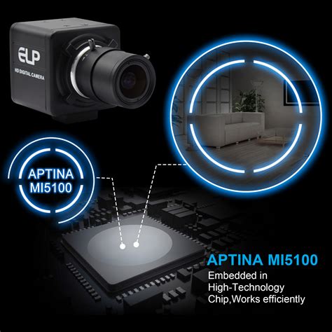 SVPRO 5Megapixel 2592X1944 Usb Camera Aptina MI5100 CMOS CCTV