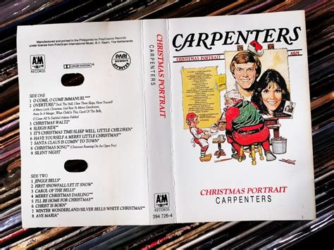 Carpenters Christmas Portrait Cassette Tape Original Cassette Tapes