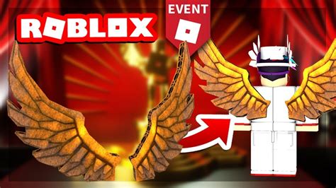 How To Get The Diy Golden Bloxy Wings Roblox Event Youtube