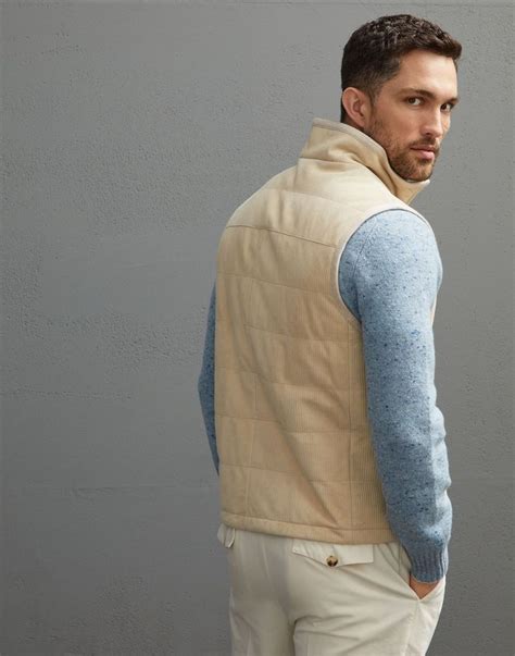 Brunello Cucinelli Outerwear Vest For Men