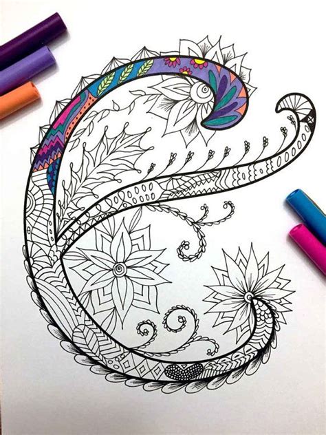 Pin On Zentangle Coloring Pages