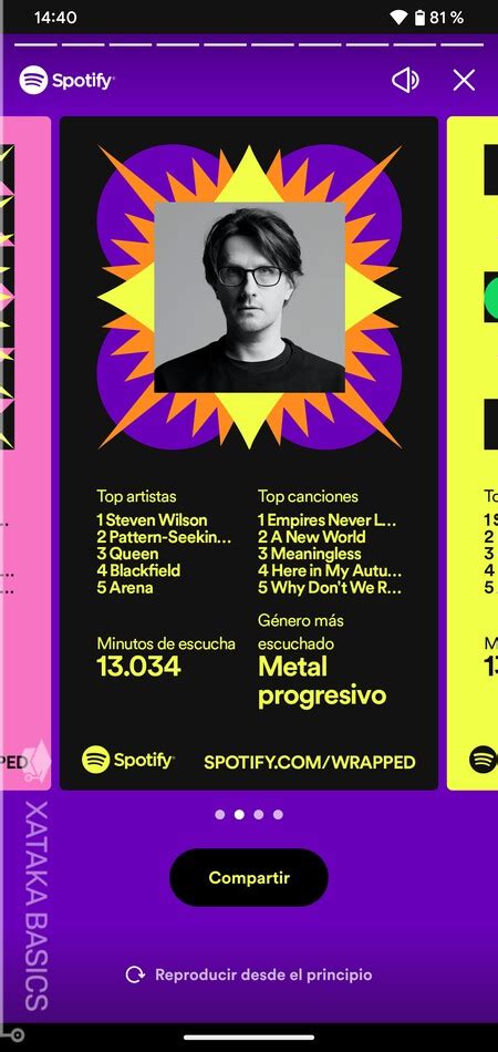 Spotify Wrapped 2022 cómo ver tu resumen del año con tus estadísticas