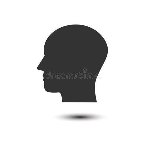 Head People Listen And Speak Icon Vector Illustration Flat Design