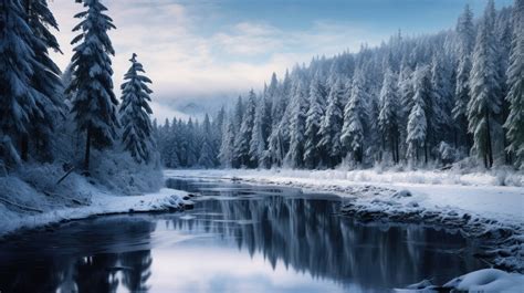 Snowy Winter Forest Wallpapers - Wallpaper Cave