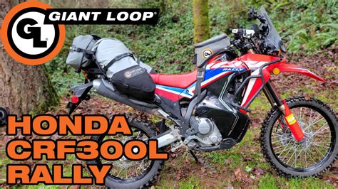 Video Complete Honda CRF300L Rally Soft Luggage Setup Giant Loop