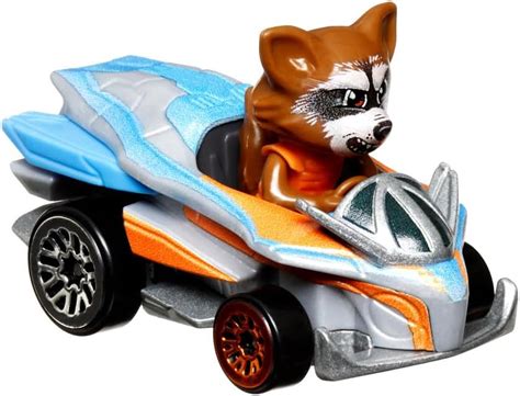 Hot Wheels Racerverse Veh Culo Fundido A Presi N Con Conductor De Mapache Cohete Escala