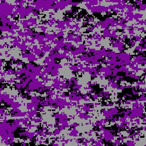 Digital Purple Camouflage – Pattern Crew