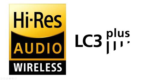 LC3plus Certified For The Hi Res Audio Wireless Logo