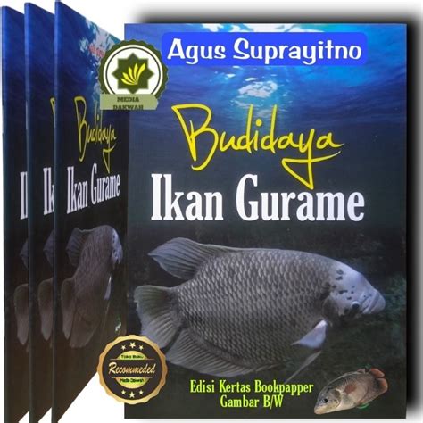 Jual Buku Budidaya Ikan Gurame Tata Cara Dan Kiat Sukses Membudidayakan