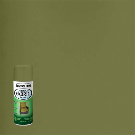 Olive Green Rust Oleum Specialty Matte Outdoor Fabric Spray Paint