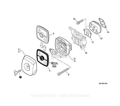 Echo SRM 231U S N 02001001 02999999 Parts Diagram For Intake