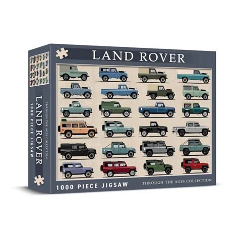 Coach House Partners Land Rover 1000 Piece Jigsaw Puzzle