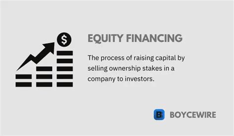 Equity Financing Boycewire