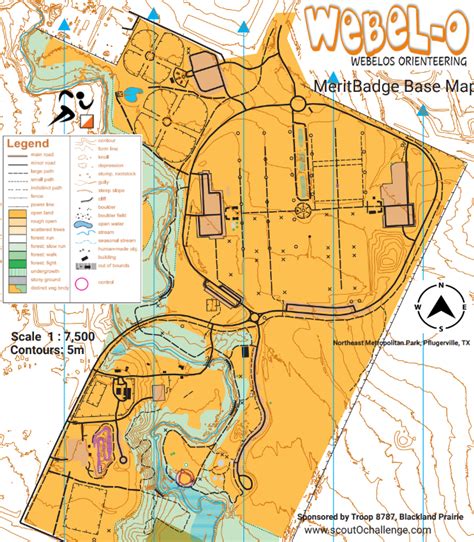 Orienteering Maps – Central Texas Spring-O