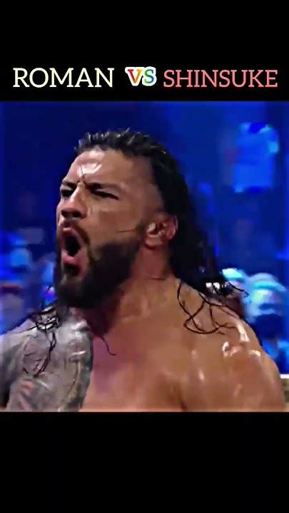 Wwe Roman Reigns Vs Shinsuke Nakamura Full Match Youtube