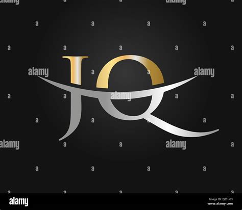 Initial Monogram Letter Jq Logo Design Vector Jq Logo Design Template