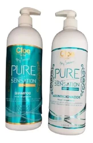 Pack Cloe Shampoo Y Acondicionador Pure Sensation 1 Litro Cuotas Sin